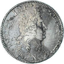 Coin, France, Louis XIV, Ecu aux 8 L 2e type, 1704, réformé, VF(30-35)