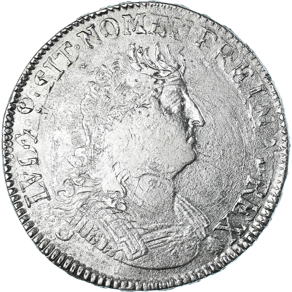 Coin, France, Louis XIV, Écu aux insignes, Ecu, 1702, Paris, réformé