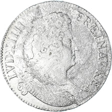 Coin, France, Louis XIV, Écu aux 8 L 2e type, Ecu, 1704, Paris, réformé