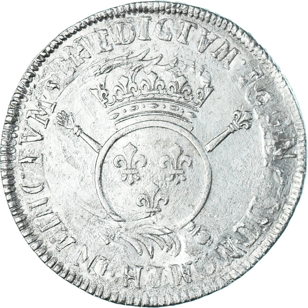 Monnaie, France, Louis XIV, Ecu aux Insignes, réformé, TB, Argent, Gadoury:220