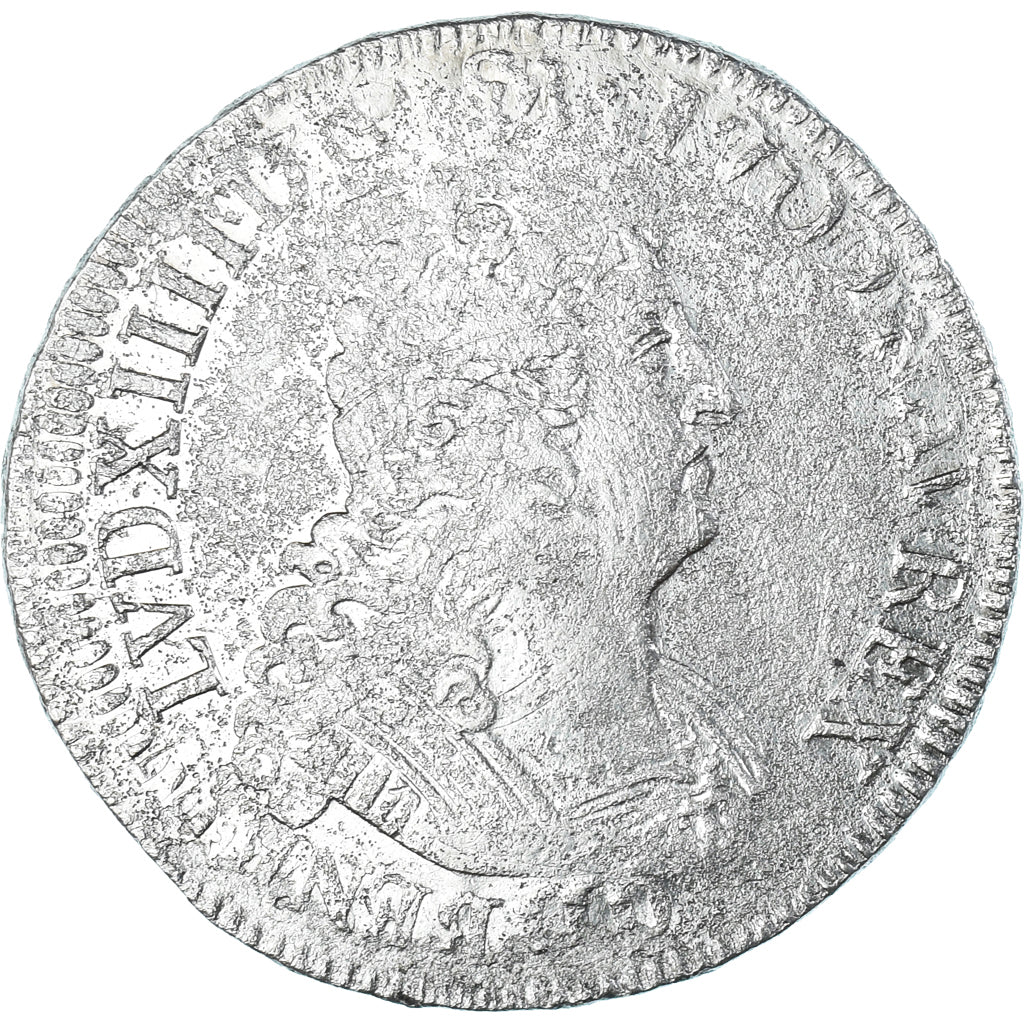 Monnaie, France, Louis XIV, Ecu aux 8 L 2e type, Paris, réformé, TB, Argent