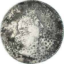 Moneta, Francja, Louis XIV, 1/2 Écu aux 8L 2e type, 1/2 ECU, 45 Sols, 1704