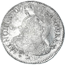 Munten, Frankrijk, Louis XIV, 1/2 écu aux 8L, 2e type, réformé, ZG+, Zilver