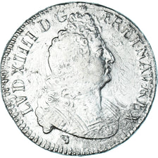 Münze, Frankreich, Louis XIV, 1/2 Écu aux 8L 2e type, 1/2 ECU, 45 Sols, 1704