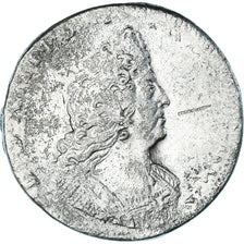 Moeda, França, Louis XIV, 1/2 écu aux 8L, 2e type, réformé, F(12-15), Prata