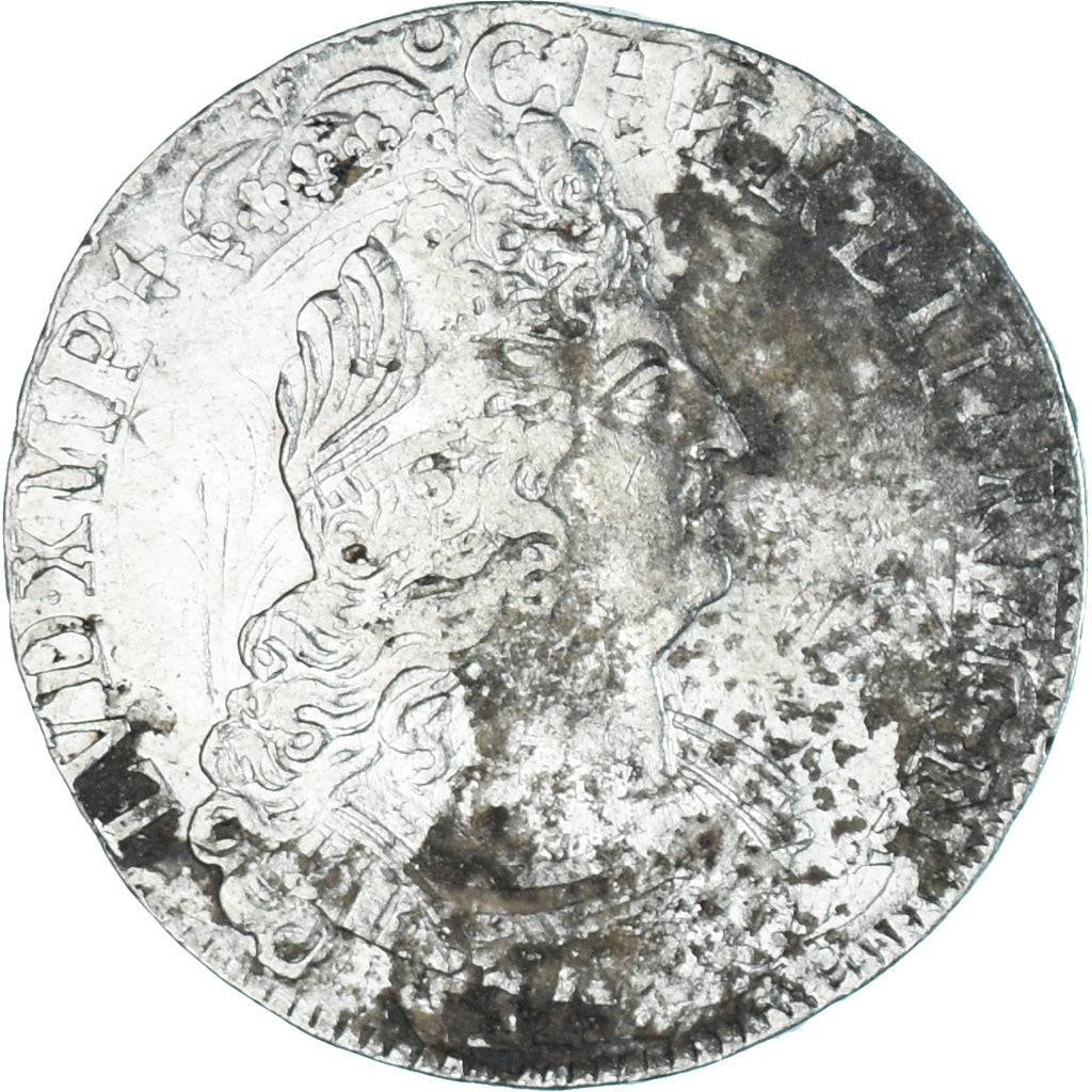 Münze, Frankreich, Louis XIV, 1/2 Écu aux 8L 2e type, 1/2 ECU, 45 Sols, 1704