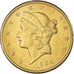 Monnaie, États-Unis, Double Eagle, $20, Double Eagle, 1904, Philadelphie, TTB+