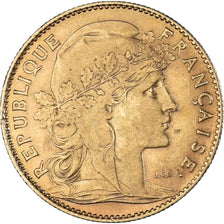 Coin, France, Marianne, 10 Francs, 1905, Paris, EF(40-45), Gold, KM:846