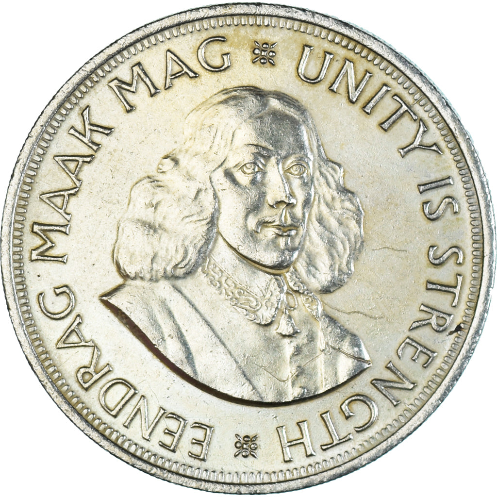 Coin, South Africa, 50 Cents, 1963, AU(50-53), Silver, KM:62