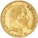 Munten, Frankrijk, Napoleon III, 10 Francs, 1864, Strasbourg, ZF, Goud