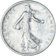 Moneta, Francia, Semeuse, 2 Francs, 1914, Paris, BB, Argento, KM:845.1