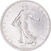 Coin, France, Semeuse, 2 Francs, 1917, Paris, AU(50-53), Silver, KM:845.1