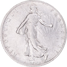Munten, Frankrijk, Semeuse, 2 Francs, 1918, Paris, ZF+, Zilver, KM:845.1