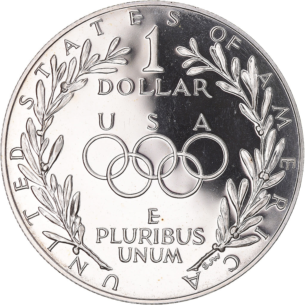 Münze, Vereinigte Staaten, Jeux Olympiques, Dollar, 1988, U.S. Mint, San