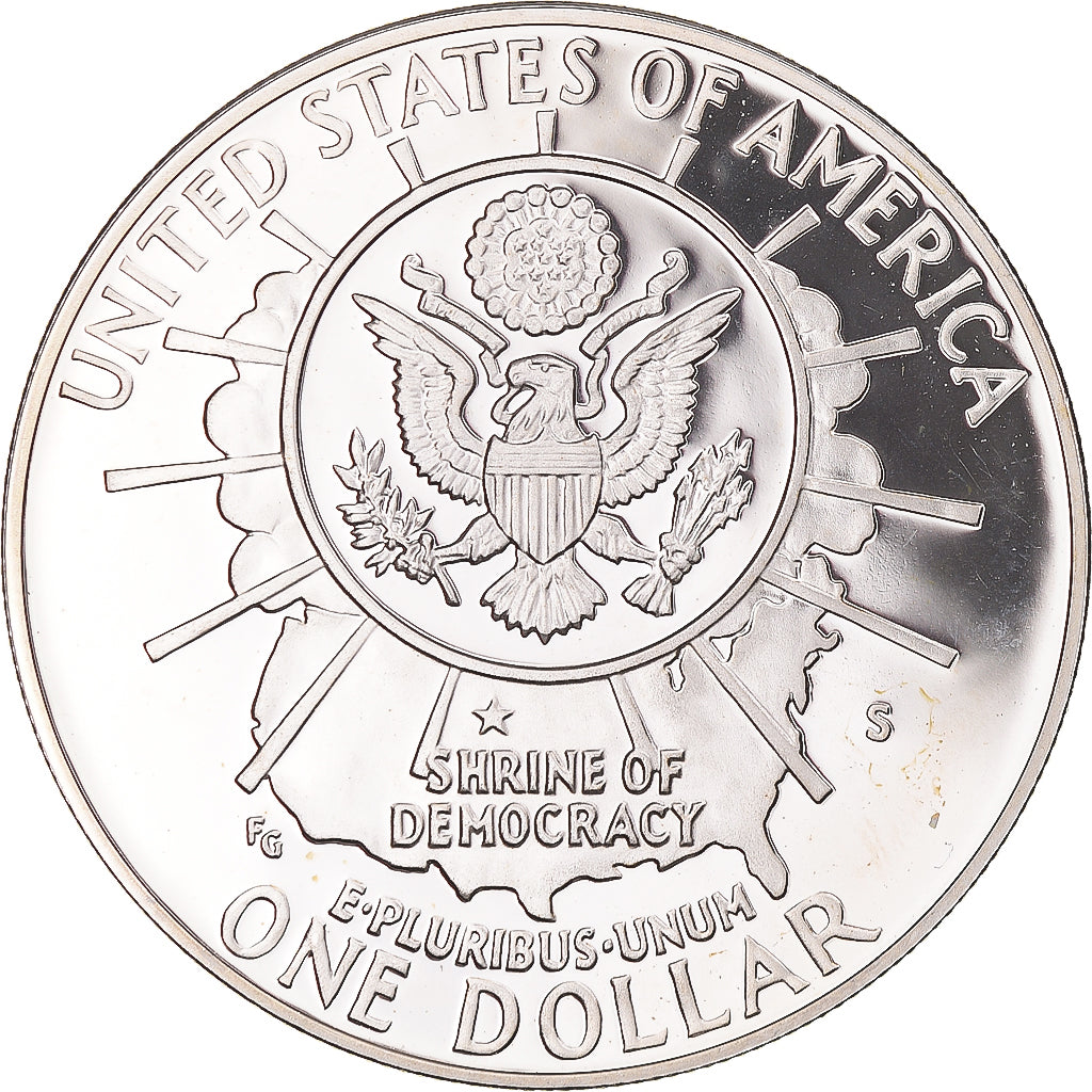 Moneta, Stati Uniti, Dollar, 1991, U.S. Mint, San Francisco, Proof, SPL