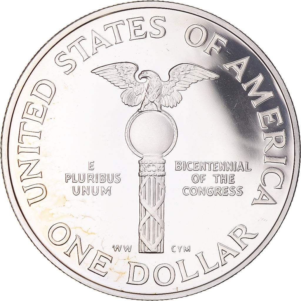Münze, Vereinigte Staaten, Dollar, 1989, U.S. Mint, San Francisco, Proof, UNZ