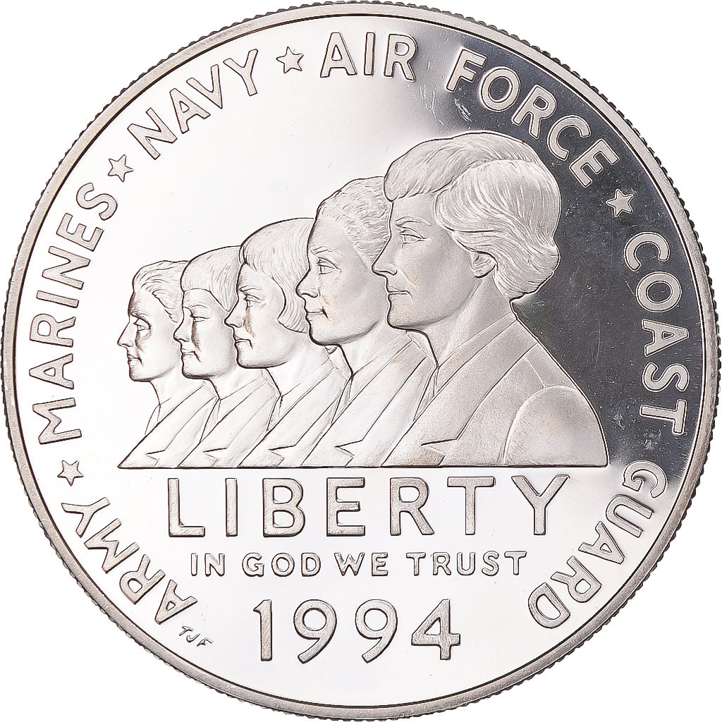 Moneta, Stati Uniti, Dollar, 1994, U.S. Mint, Philadelphia, Proof, SPL, Argento