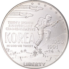 Moneta, Stati Uniti, Dollar, 1991, U.S. Mint, Denver, SPL, Argento, KM:231