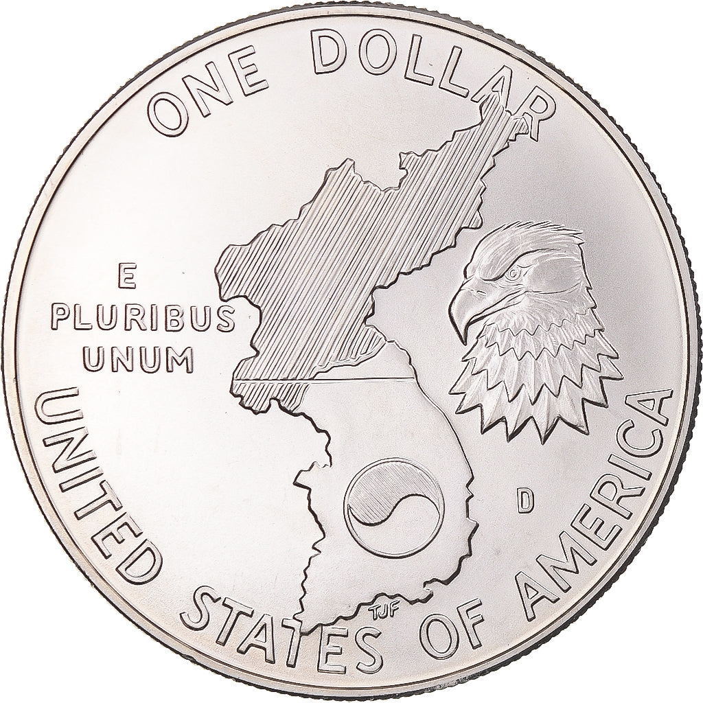 Moneta, Stati Uniti, Dollar, 1991, U.S. Mint, Denver, SPL, Argento, KM:231