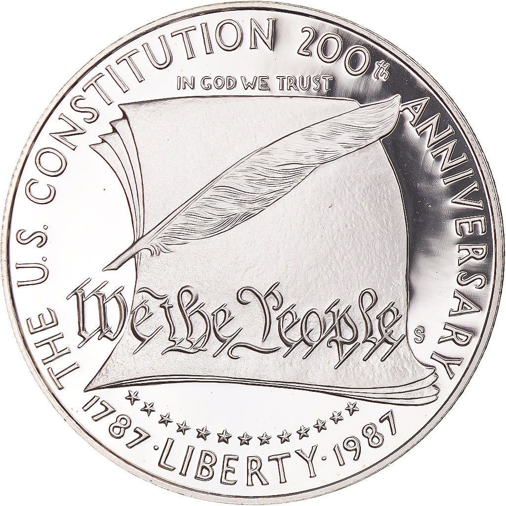 Monnaie, États-Unis, Dollar, 1987, U.S. Mint, San Francisco, Proof, FDC