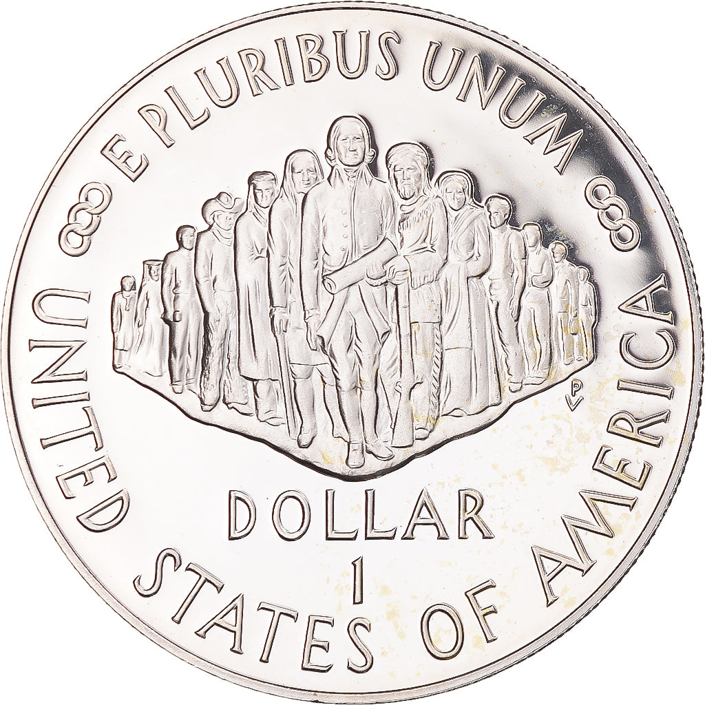 Monnaie, États-Unis, Dollar, 1987, U.S. Mint, San Francisco, Proof, FDC