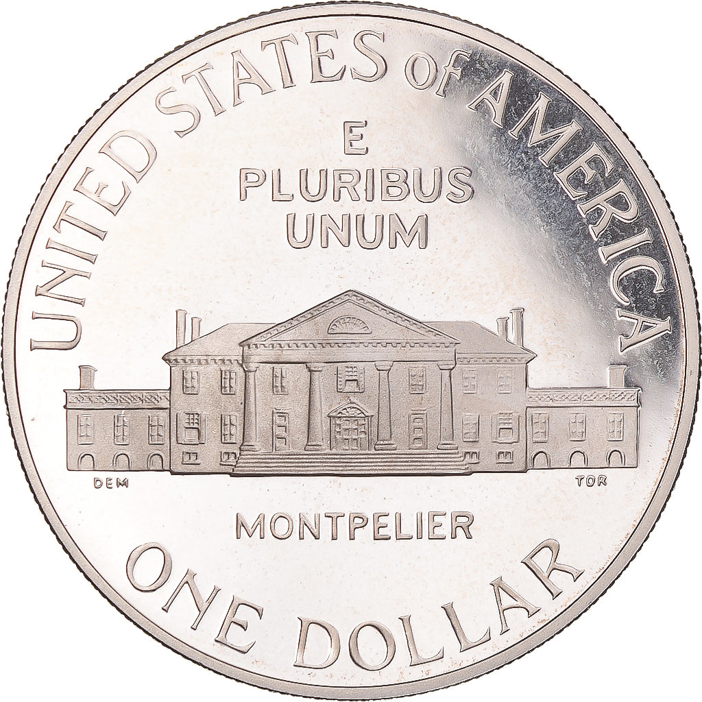 Moneta, Stati Uniti, James Madison, Dollar, 1993, U.S. Mint, San Francisco, FDC
