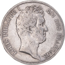 Monnaie, France, Louis-Philippe, 5 Francs, 1830, Paris, TB+, Argent
