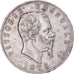 Moneta, Italia, Vittorio Emanuele II, 5 Lire, 1876, Rome, BB, Argento, KM:8.4