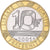 Munten, Frankrijk, Génie, 10 Francs, 2001, Paris, FDC, Aluminum-Bronze