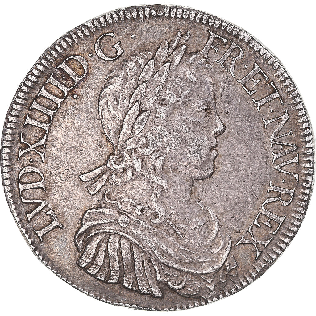 Munten, Frankrijk, Louis XIV, Écu à la mèche longue, Ecu, 1651, Paris, ZF