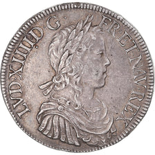 Munten, Frankrijk, Louis XIV, Écu à la mèche longue, Ecu, 1651, Paris, ZF