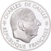 Moeda, França, Charles de Gaulle, Franc, 1988, Paris, Proof, MS(63), Prata