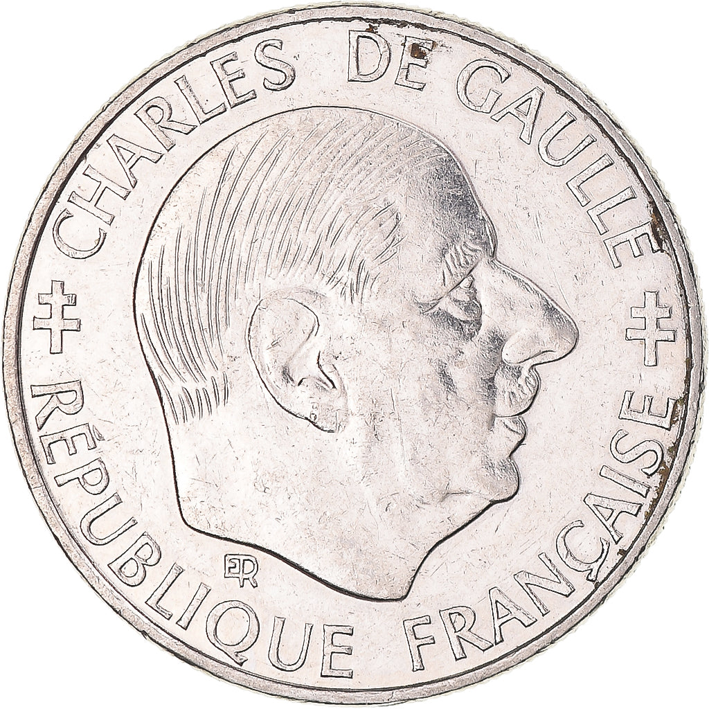 Coin, France, Charles de Gaulle, Franc, 1988, Paris, sans différents