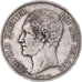Moneda, Bélgica, Leopold I, 5 Francs, 5 Frank, 1853, MBC, Plata, KM:17