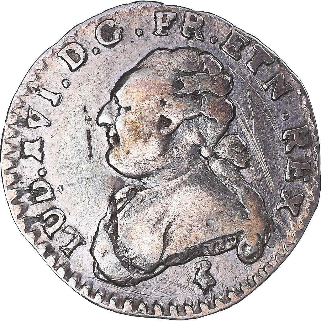 Monnaie, France, Louis XV, 1/20 Écu (6 sols), 6 Sols, 1/20 ECU, 1783, Paris
