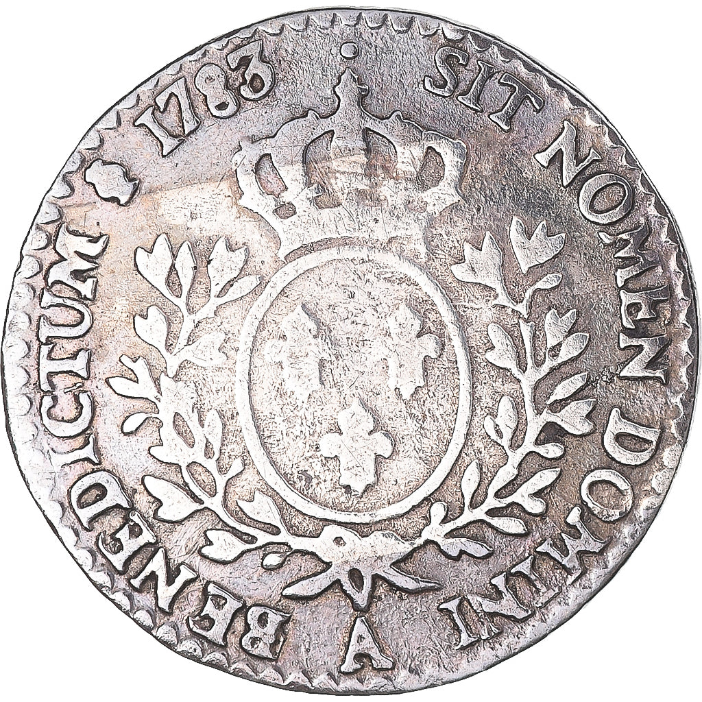 Moneta, Francia, Louis XVI, 1/10 Écu, 12 Sols, 1/10 ECU, 1783, Paris, MB+