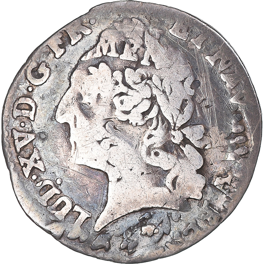 Münze, Frankreich, Louis XV, 1/20 Écu à la vieille tête (6 sols), 6 Sols