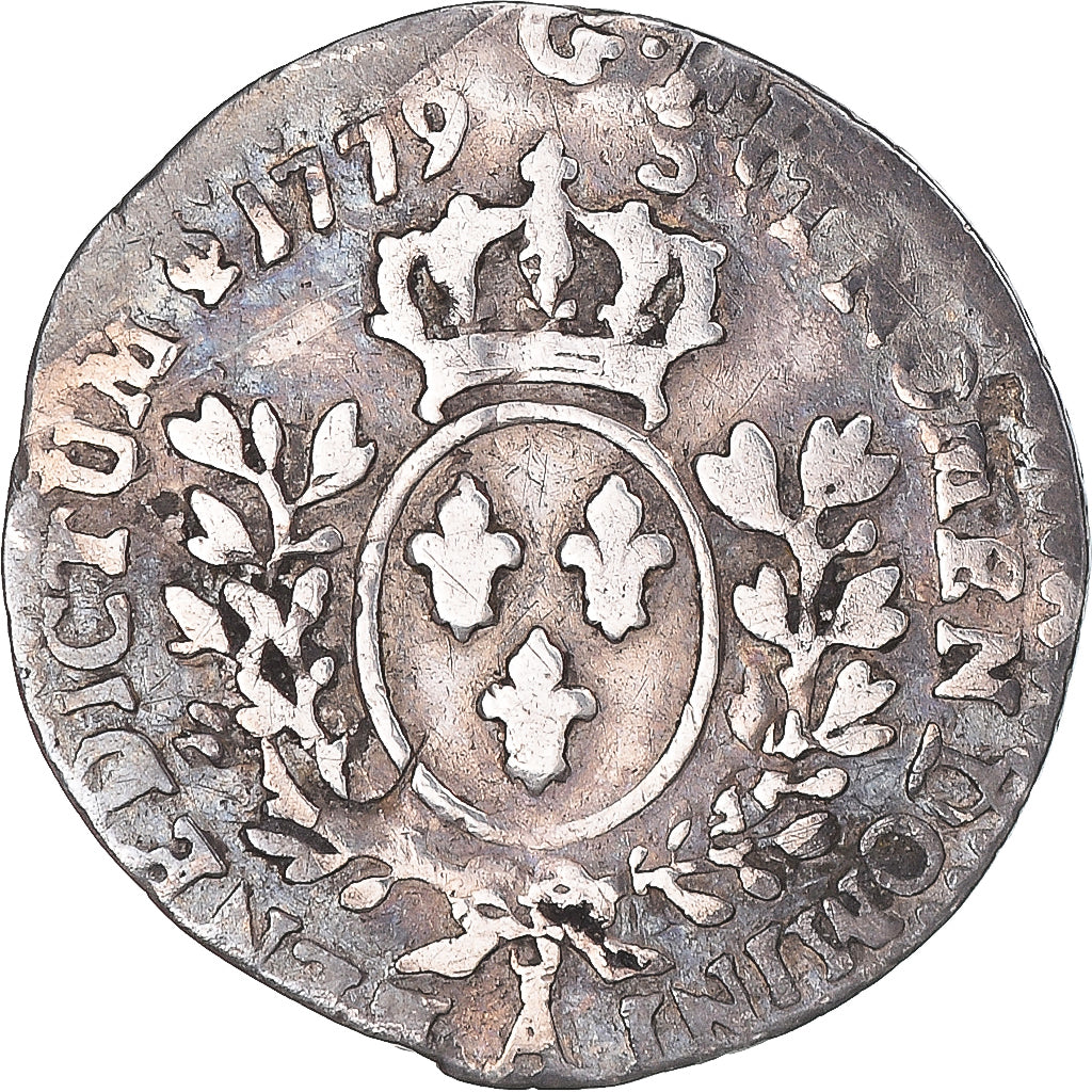 Münze, Frankreich, Louis XV, 1/20 Écu à la vieille tête (6 sols), 6 Sols