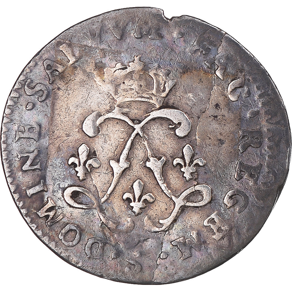 Munten, Frankrijk, Louis XIV, 4 Sols aux 2 L, 4 Sols 2 Deniers, 1692, Troyes