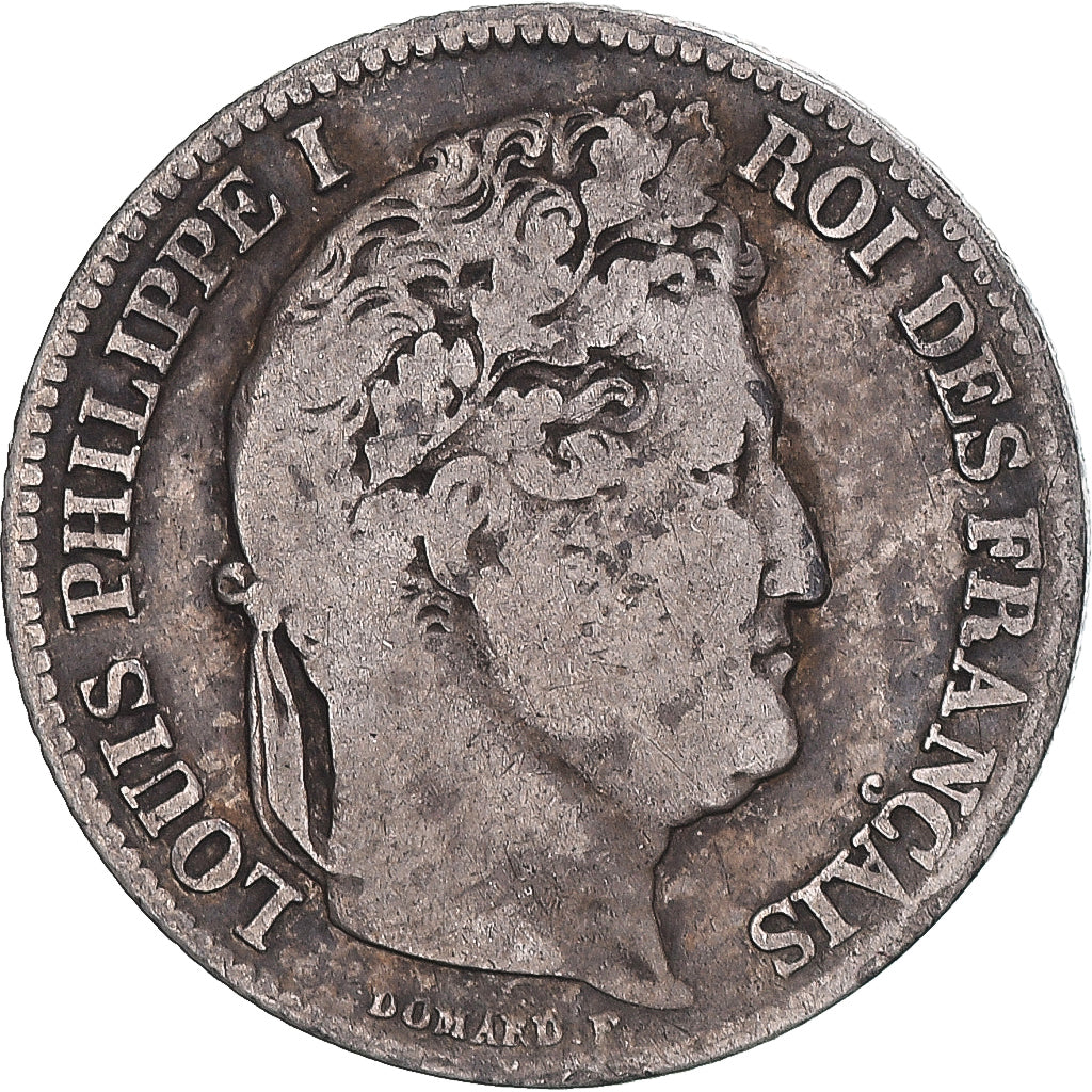 Munten, Frankrijk, Louis-Philippe, Franc, 1842, Strasbourg, FR, Zilver