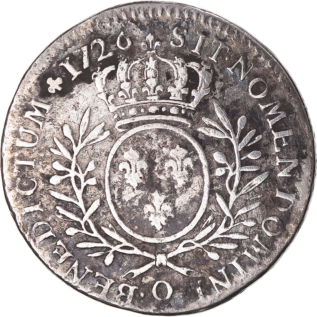 Münze, Frankreich, Louis XV, 1/2 Écu aux branches d'olivier, 1/2 ECU, 44 Sols