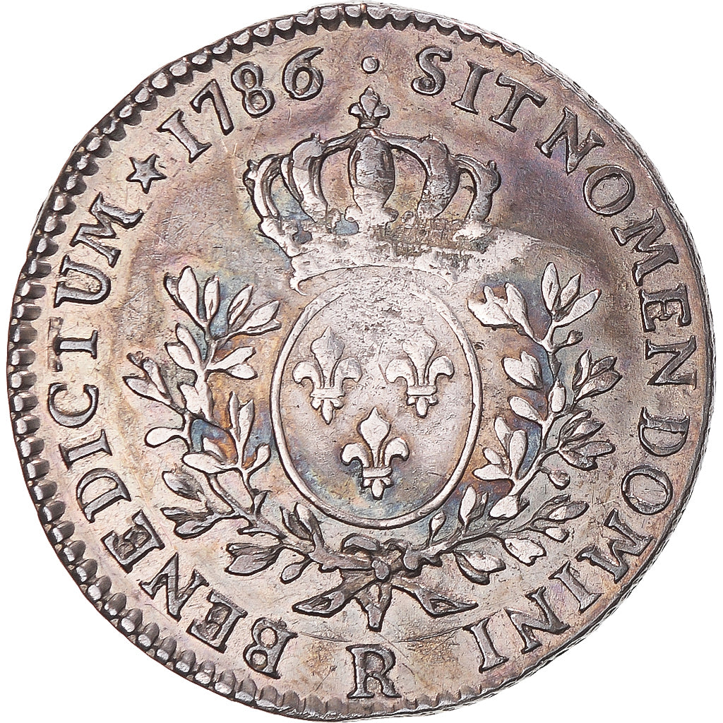 Münze, Frankreich, Louis XVI, 1/5 Écu, 24 Sols, 1/5 ECU, 1786, Orléans, SS