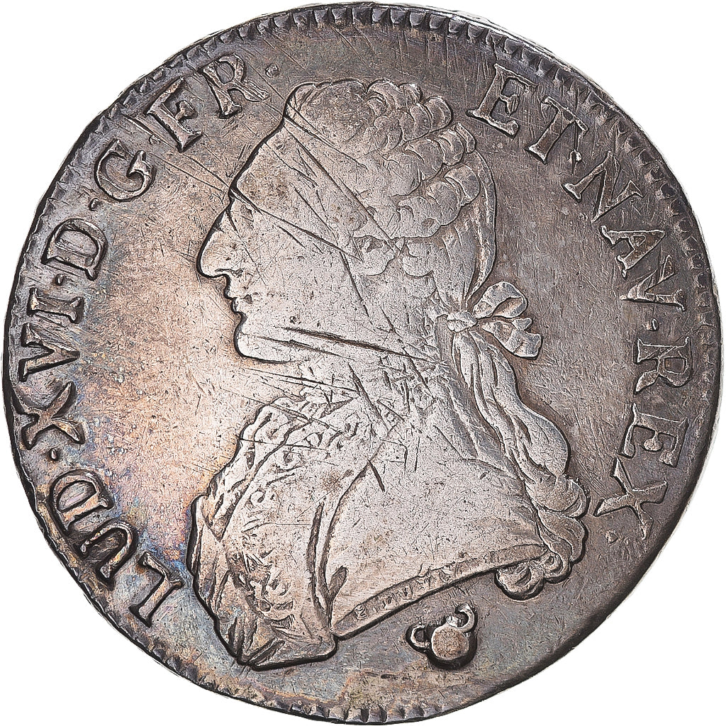 Monnaie, France, Louis XVI, Écu aux branches d'olivier, Ecu, 1777, Perpignan