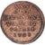 Moneda, ESTADOS FRANCESES, LILLE, Louis XIV, 20 Sols, 1708, Lille, BC+, Cobre