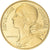 Moeda, França, Marianne, 10 Centimes, 1974, Paris, MS(65-70), Alumínio-Bronze