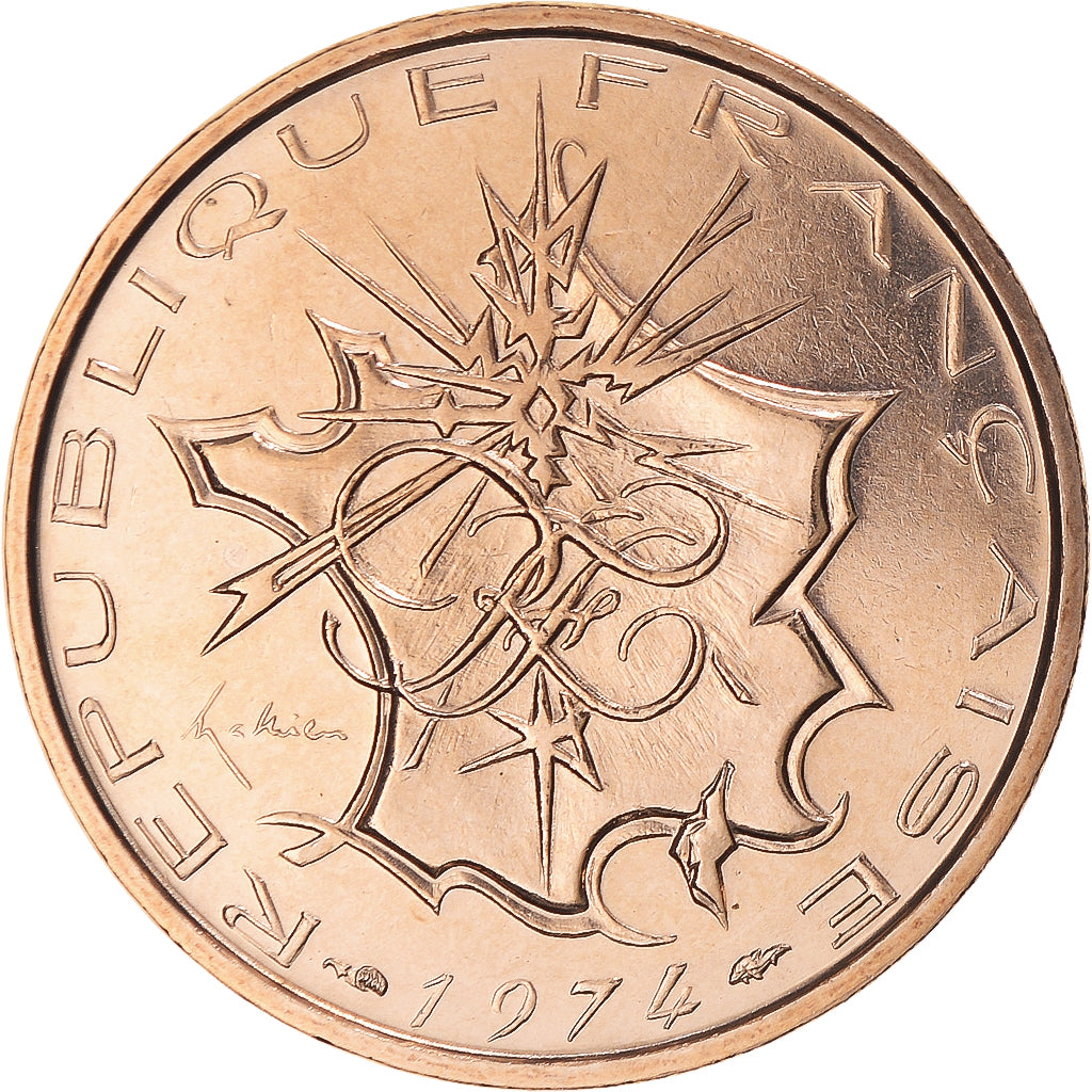 Monnaie, France, Mathieu, 10 Francs, 1974, Paris, FDC, Nickel-Cuivre