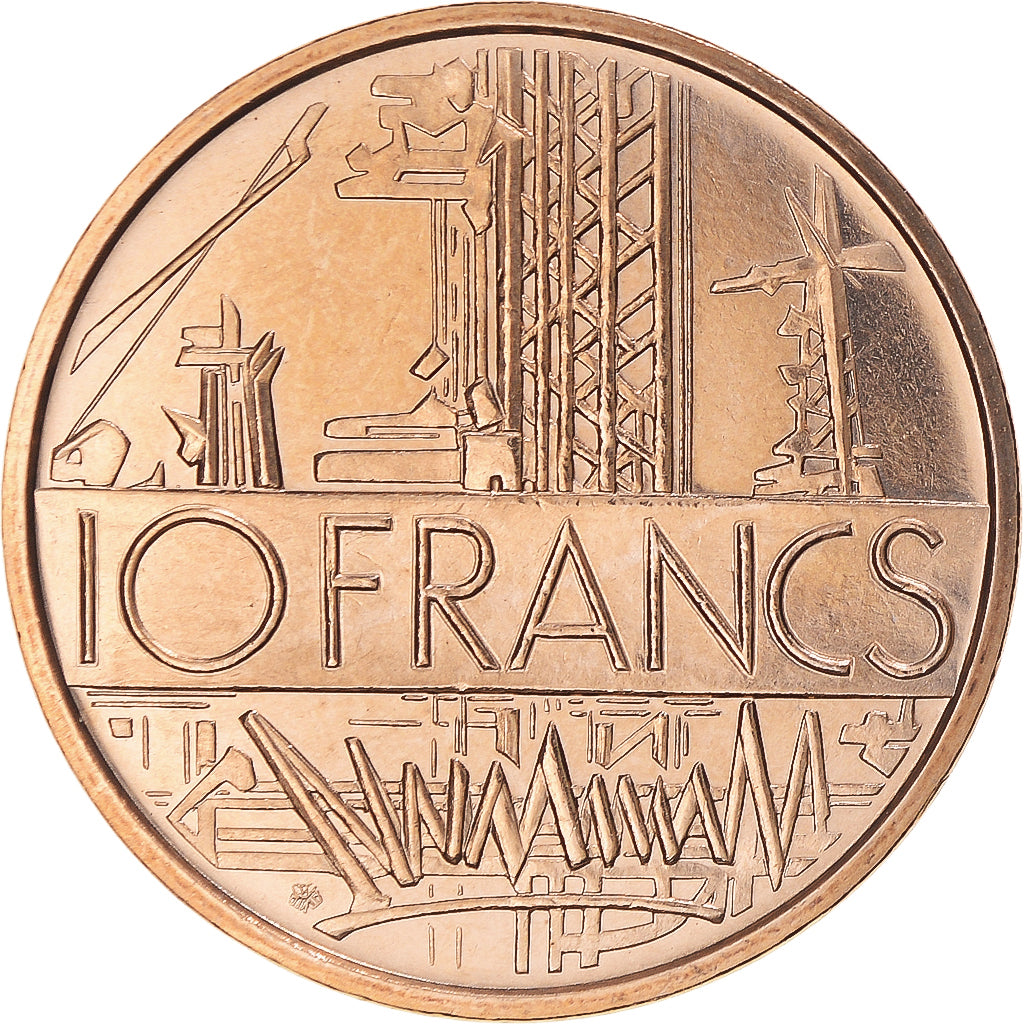 Monnaie, France, Mathieu, 10 Francs, 1974, Paris, FDC, Nickel-Cuivre