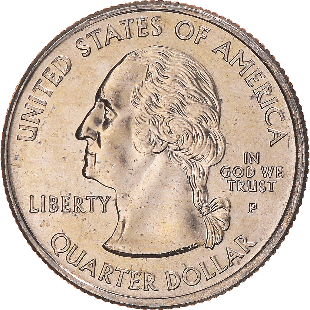 Coin, United States, Colorado, Quarter, 2006, U.S. Mint, Philadelphia