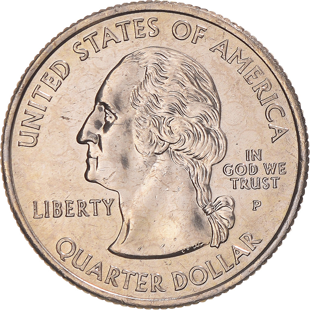 Coin, United States, Nebraska, Quarter, 2006, U.S. Mint, Philadelphia