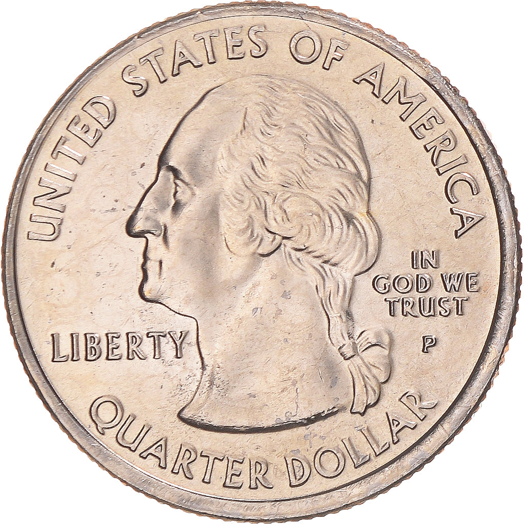 Moneta, Stati Uniti, Idaho, Quarter, 2007, U.S. Mint, Denver, FDC, Rame